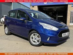 Blue Used 2016 Ford B-MAX Zetec MPV | £7,495 (Expensive)