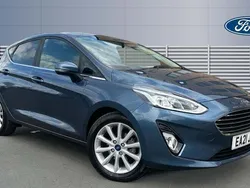 Blue Used 2021 Ford Fiesta Titanium Hatchback | £12,420 (Good price)