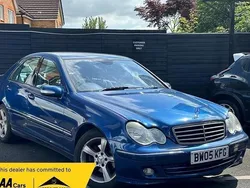 Blue Used 2005 Mercedes C220 Avantgarde Sedan | £999 (Good price)