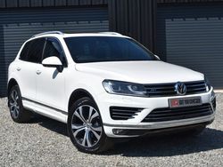 White Used 2016 VW Touareg R-line SUV | £18,850 (Super price)