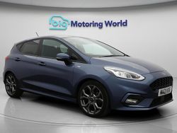 Blue Used 2021 Ford Fiesta ST-Line Hatchback | £13,100 (Fair price)