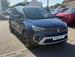 Blue Used 2021 Vauxhall Crossland Ultimate SUV | £12,392 (Fair price)