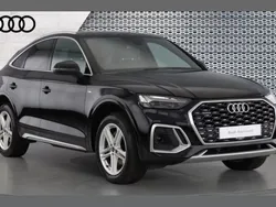 Black Used 2022 Audi Q5 Sportback S-Line SUV | £34,004 (Good price)