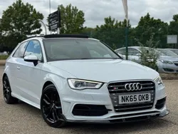White Used 2015 Audi S3 Design Hatchback | £13,979 (Fair price)