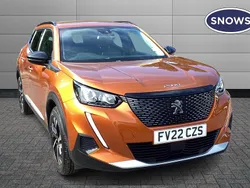 Orange Used 2022 Peugeot 2008 Allure Premium SUV | £14,920 (Fair price)
