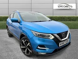 Blue Used 2017 Nissan Qashqai S SUV | £9,795 (A bit pricey)