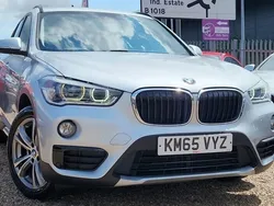 Silver Used 2015 BMW X1 Sport Line SUV | £8,995 (Fair price)