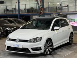 White Used 2017 VW Golf VII R-line Edition Hatchback | £10,395 (Fair price)