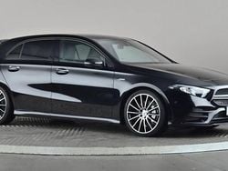 Black Used 2022 Mercedes A35 AMG Executive Hatchback | £26,777 (Fair price)