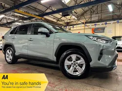 Green Used 2021 Toyota RAV4 Hybrid SUV | £15,291 (Fair price)