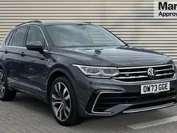 Dolphin grey metallic Used 2023 VW Tiguan R-line Edition SUV | £28,230 (Fair price)