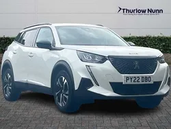 White Used 2022 Peugeot 2008 Allure Premium SUV | £13,899 (Fair price)