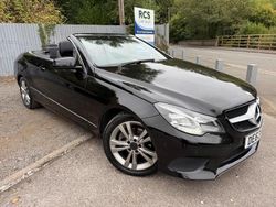 Black Used 2013 Mercedes E220 SE Cabriolet | £8,699 (Fair price)