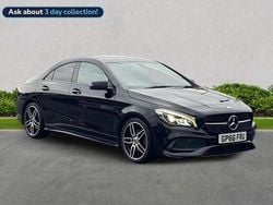 Black Used 2016 Mercedes CLA200 AMG line Sedan | £13,487 (Fair price)