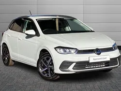 Pure white Used 2025 VW Polo Match Hatchback | £18,450 (Good price)