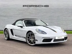 Ice grey Used 2024 Porsche Boxster Edition Cabriolet | £59,980 (Fair price)