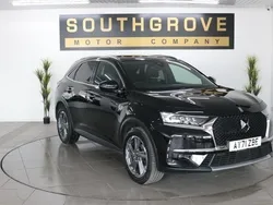 Black Used 2021 DS Automobiles DS7 Crossback Rivoli SUV | £17,989 (Fair price)