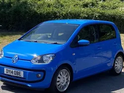 Blue Used 2014 VW up! high up! Hatchback | £5,200 (Fair price)