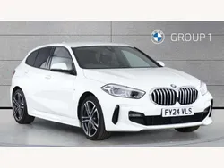 White Used 2024 BMW 118 M Sport Hatchback | £23,950 (Fair price)