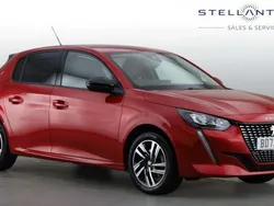 Red Used 2022 Peugeot 208 Allure+ Hatchback | £14,878 (Fair price)