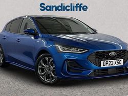 Blue Used 2021 Ford Focus ST-Line Hatchback | £15,032 (Fair price)