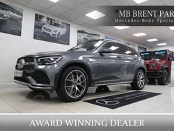 Grey Used 2021 Mercedes GLC300e AMG line Estate | £34,500 (Expensive)