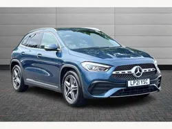 Denim blue Used 2021 Mercedes GLA200 Executive SUV | £23,999 (A bit pricey)