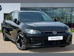Grenadilla black metallic Used 2025 VW Passat R-line Estate | £38,401