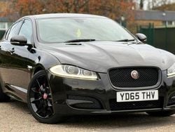 Black Used 2015 Jaguar XF R-Sport Sedan | £4,990 (Fair price)