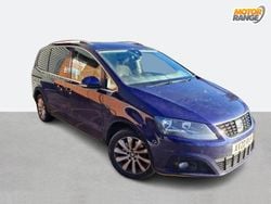 Blue Used 2020 Seat Alhambra SE MPV | £17,295 (Fair price)