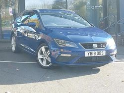 Blue Used 2019 Seat Leon FR Estate | £12,998 (A bit pricey)