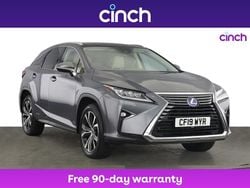 Grey Used 2019 Lexus RX450h SUV | £23,489 (Super price)
