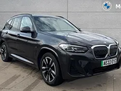 Sophisto grey xirallic Used 2022 BMW iX3 M Sport SUV | £29,098 (Fair price)
