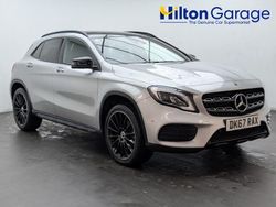 Silver Used 2017 Mercedes GLA220 AMG line SUV | £15,600 (Fair price)