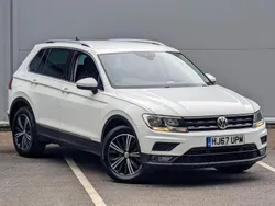 White Used 2017 VW Tiguan SE SUV | £11,295 (Fair price)