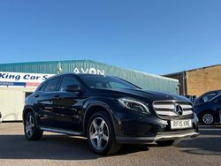 Obsidian black Used 2015 Mercedes GLA220 AMG line SUV | £9,975 (Fair price)