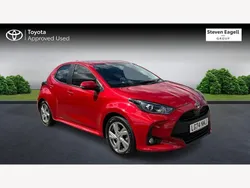 Red Used 2024 Toyota Yaris Hybrid Hatchback | £18,653 (Fair price)