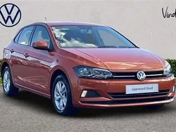 Orange Used 2019 VW Polo SE Hatchback | £11,512 (Fair price)