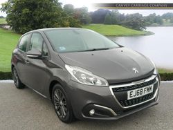 Grey Used 2018 Peugeot 208 Signature Sky Hatchback | £5,500 (Good price)