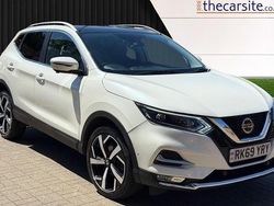 White Used 2019 Nissan Qashqai Tekna SUV | £14,395 (Fair price)