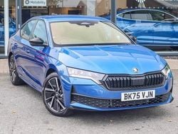 Blue New 2025 Skoda Octavia SportLine Hatchback | £27,259 (Fair price)