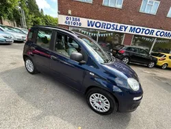 Metallic blue Used 2017 Fiat Panda Easy Hatchback | £4,499 (Good price)