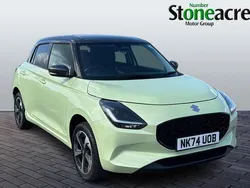 Yellow Used 2024 Suzuki Swift Hatchback | £17,795 (Expensive)