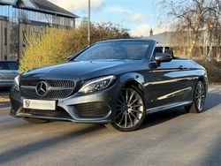 Grey Used 2017 Mercedes C220 AMG Line Premium Plus Cabriolet | £13,990 (Fair price)