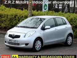 Silver Used 2007 Toyota Yaris T3 Hatchback | £3,599 (Fair price)