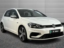 White Used 2019 VW Golf VII R Hatchback | £21,250 (Fair price)