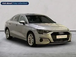 Silver Used 2022 Audi A3 Sport Sedan | £18,901 (Good price)