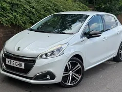 White Used 2015 Peugeot 208 GT-line Hatchback | £5,895 (Fair price)