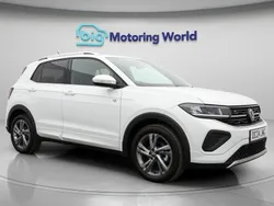 White New 2024 VW T-Cross R-line SUV | £23,900 (Good price)