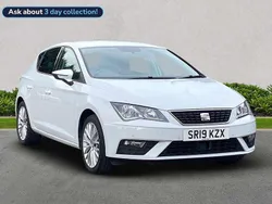 White Used 2019 Seat Leon SE Dynamic Hatchback | £12,095 (Fair price)